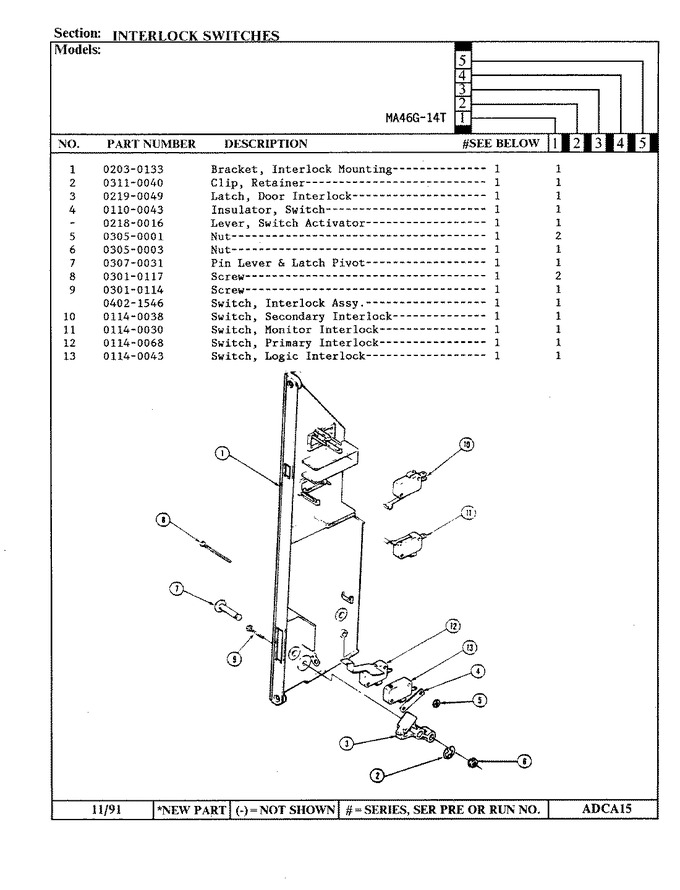 Diagram for MA46G-14T-B