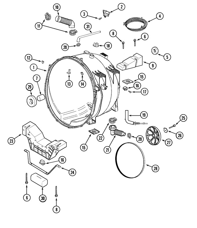 Diagram for MAH14PDDWW