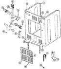 Diagram for 04 - Cabinet-rear