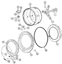 Diagram for 13 - Spinner Assembly & Outer Tub Cover(wash)