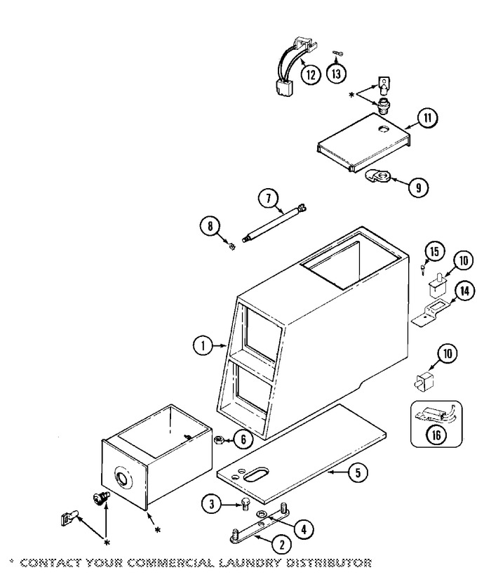 Diagram for MDG16PDSAW