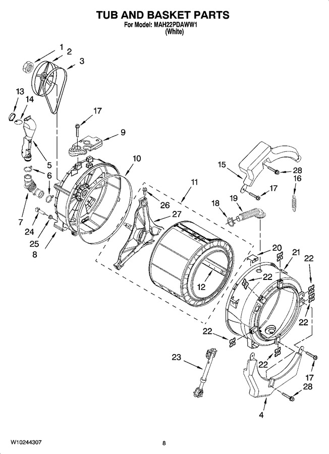 Diagram for MAH22PDAWW1