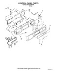 Diagram for 03 - Control Panel Parts