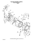 Diagram for 06 - Tub And Basket Parts