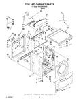 Diagram for 01 - Top And Cabinet Parts