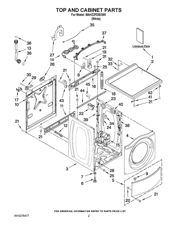 Diagram for MAH22PDBXW0