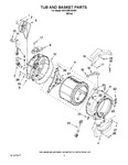 Diagram for 06 - Tub And Basket Parts