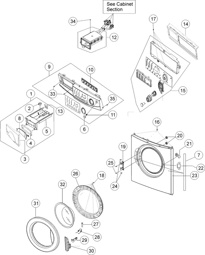 Diagram for MAH2440AGW