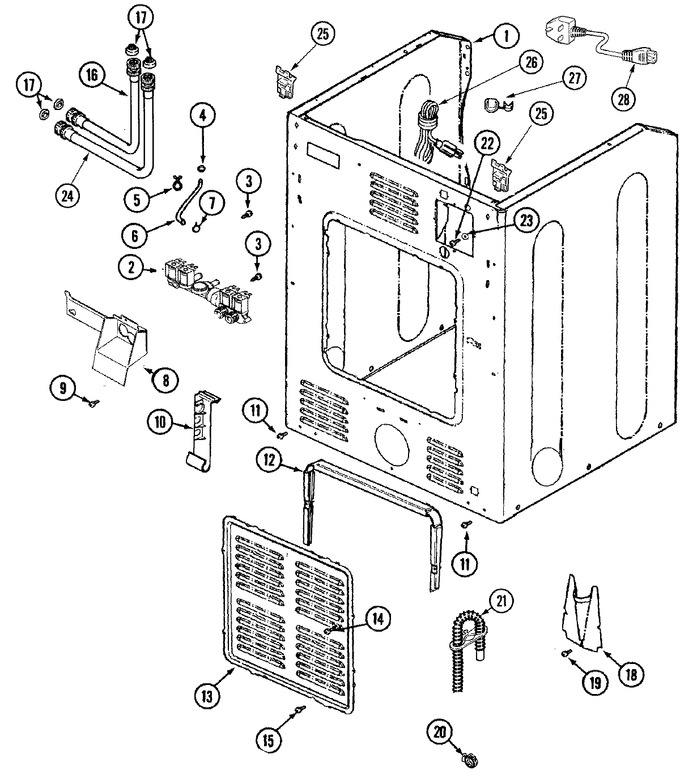 Diagram for MAH3000BGW