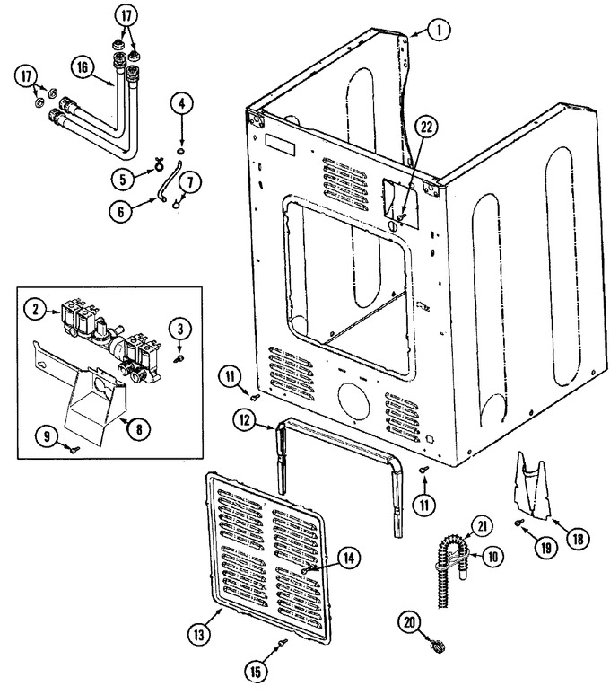 Diagram for MAH4000AWW