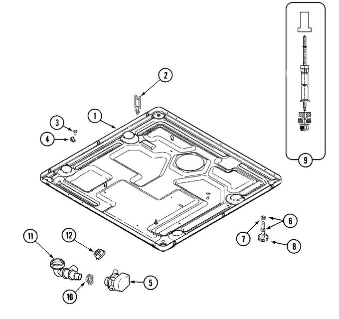 Diagram for MAH4000BWQ