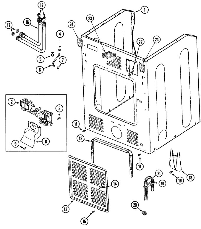 Diagram for MAH4000BWQ