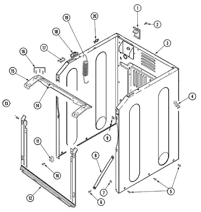 Diagram for MAH55FLBWW