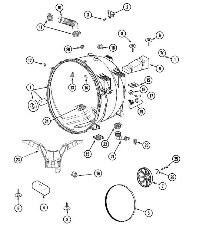 Diagram for MAH7550AAW