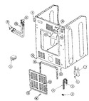 Diagram for 03 - Cabinet-rear