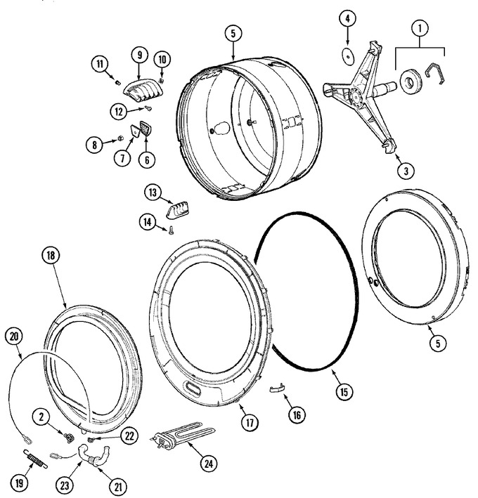 Diagram for MAH7550AGW