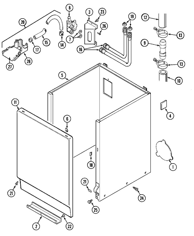 Diagram for MAT11PDABW