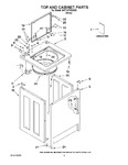 Diagram for 01 - Top And Cabinet Parts