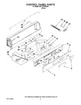 Diagram for 02 - Control Panel Parts