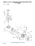 Diagram for 05 - Brake, Clutch, Gearcase, Motor And Pump Parts