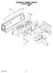 Diagram for 02 - Control Panel Parts