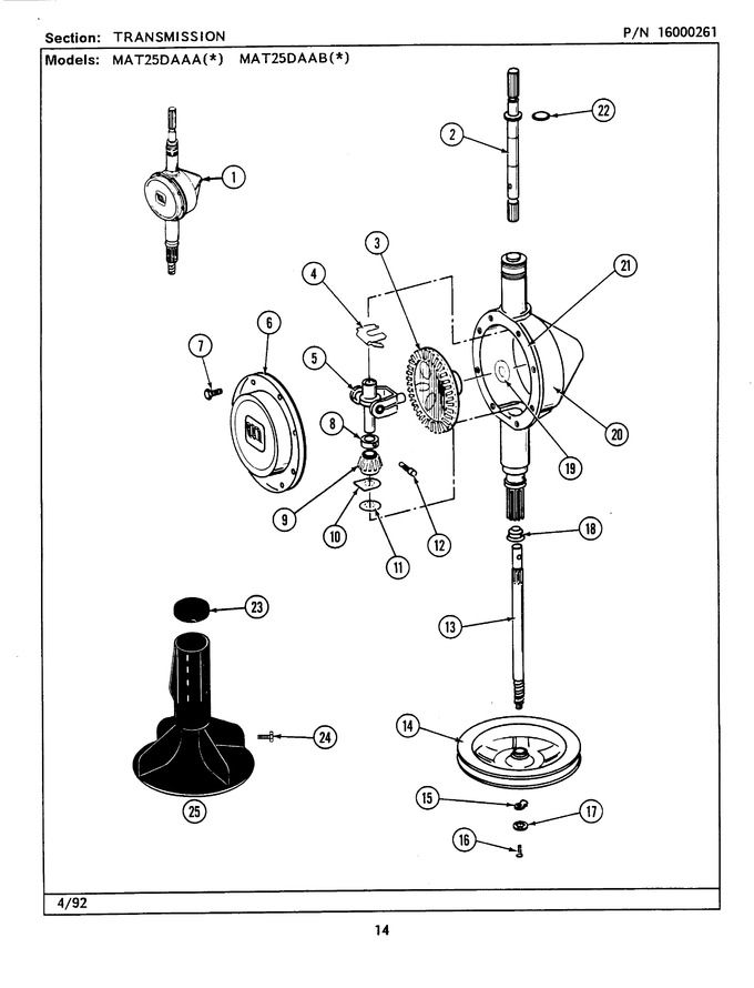 Diagram for MAT25DAABW