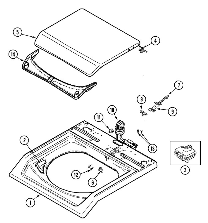 Diagram for MAV5000AWW