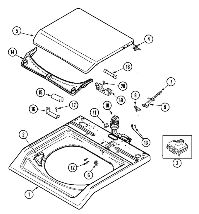 Diagram for MAV6300BGW