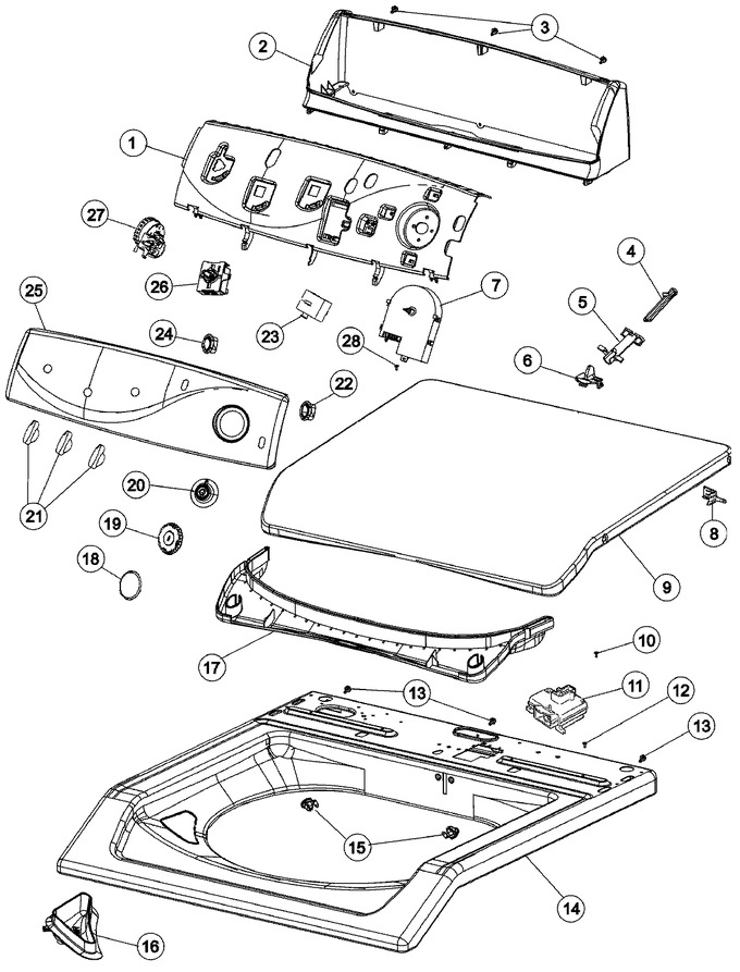 Diagram for MAV9504EWQ