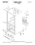 Diagram for 01 - Cabinet Parts