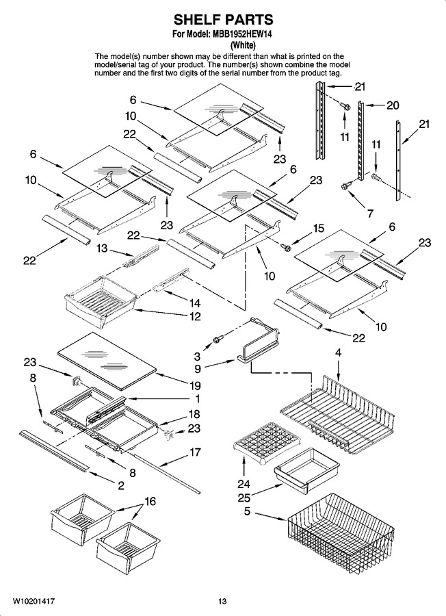 Diagram for MBB1952HEW14