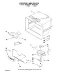 Diagram for 02 - Freezer Liner Parts