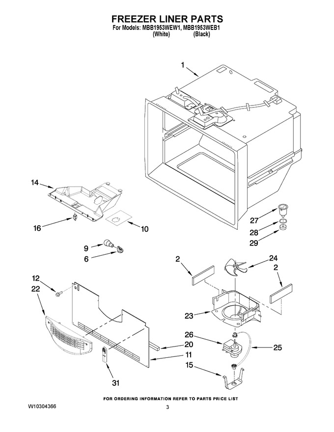 Diagram for MBB1953WEB1