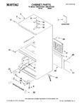 Diagram for 01 - Cabinet Parts