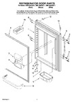 Diagram for 05 - Refrigerator Door Parts