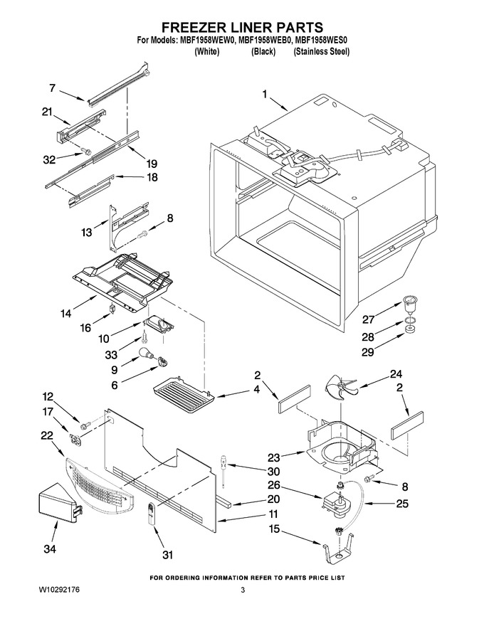 Diagram for MBF1958WEB0