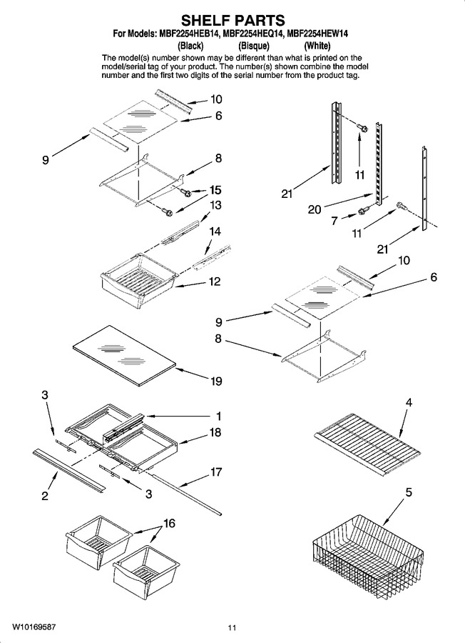 Diagram for MBF2254HEQ14