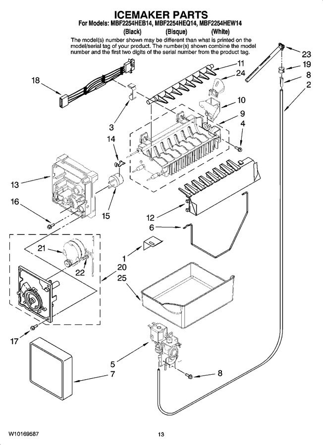 Diagram for MBF2254HEB14