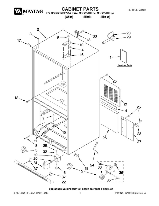 Diagram for MBF2254HEB4