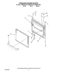 Diagram for 03 - Freezer Door Parts