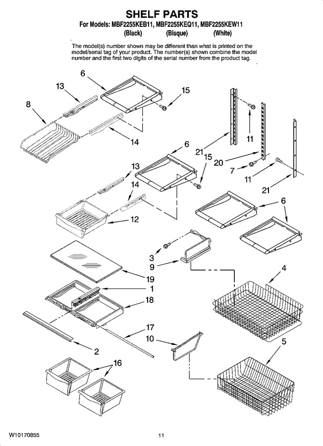 Diagram for MBF2255KEB11