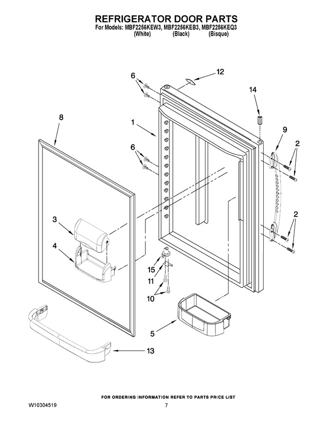 Diagram for MBF2256KEW3