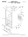 Diagram for 01 - Cabinet Parts