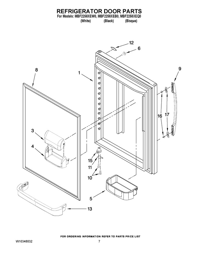 Diagram for MBF2258XEB0