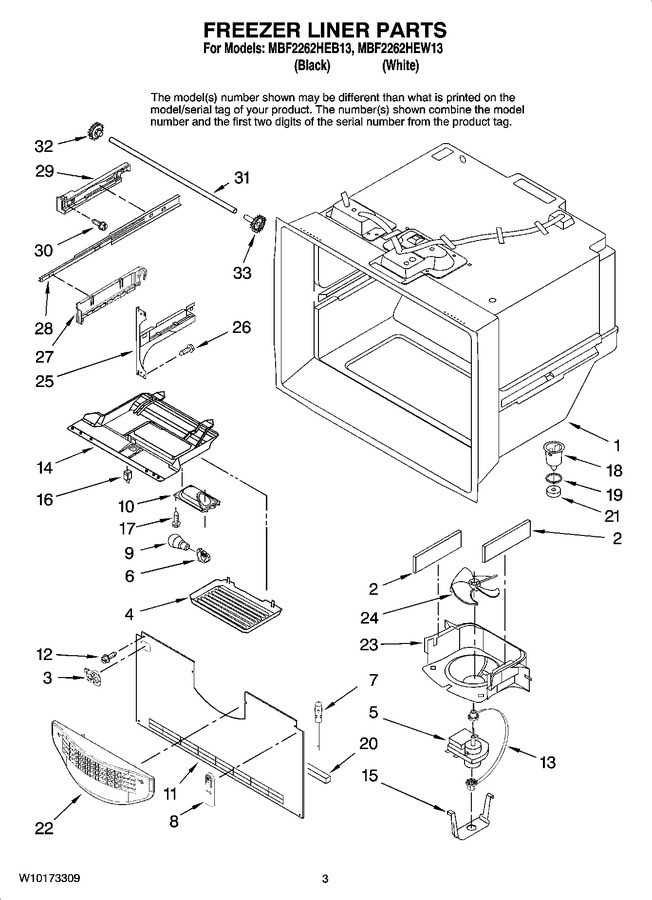 Diagram for MBF2262HEB13