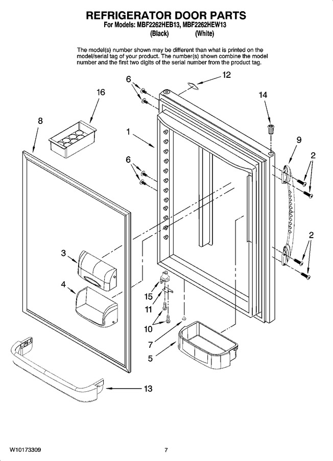 Diagram for MBF2262HEW13