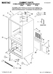 Diagram for 01 - Cabinet Parts