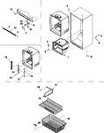 Diagram for 07 - Interior Cabinet/frz Shelves/toe Grille