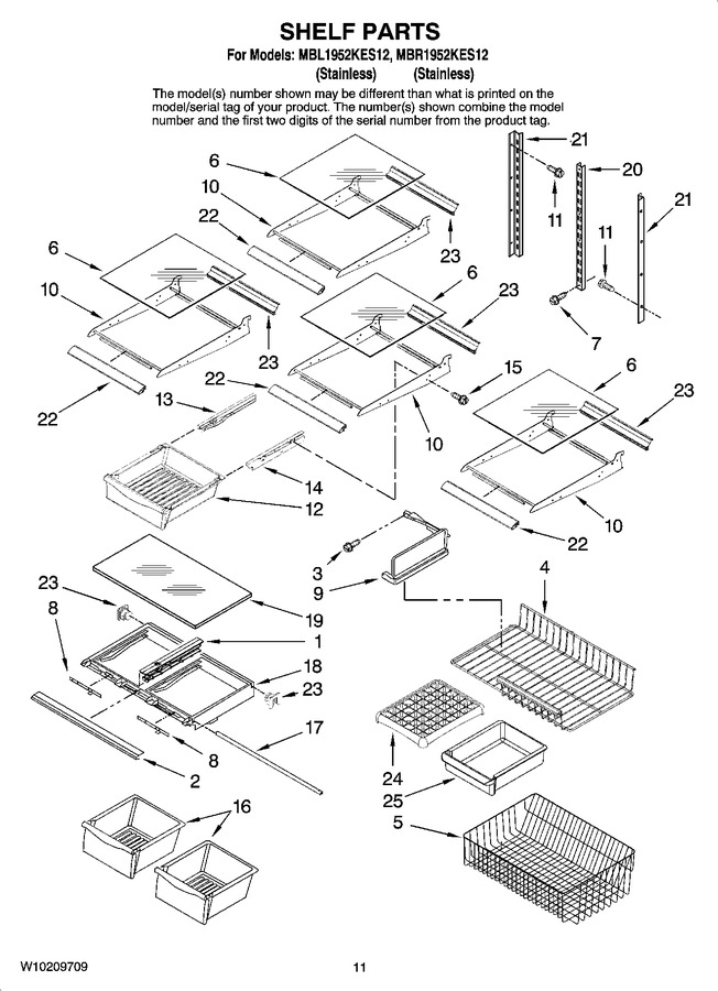 Diagram for MBR1952KES12