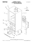 Diagram for 01 - Cabinet Parts